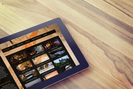 Web restaurantu Petřínské Terasy