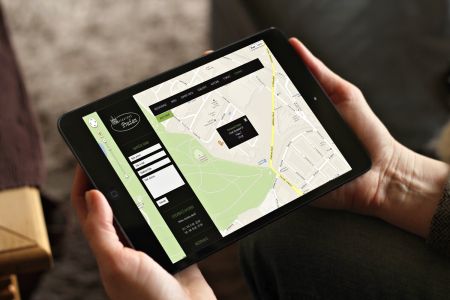 Web restaurantu Pražan
